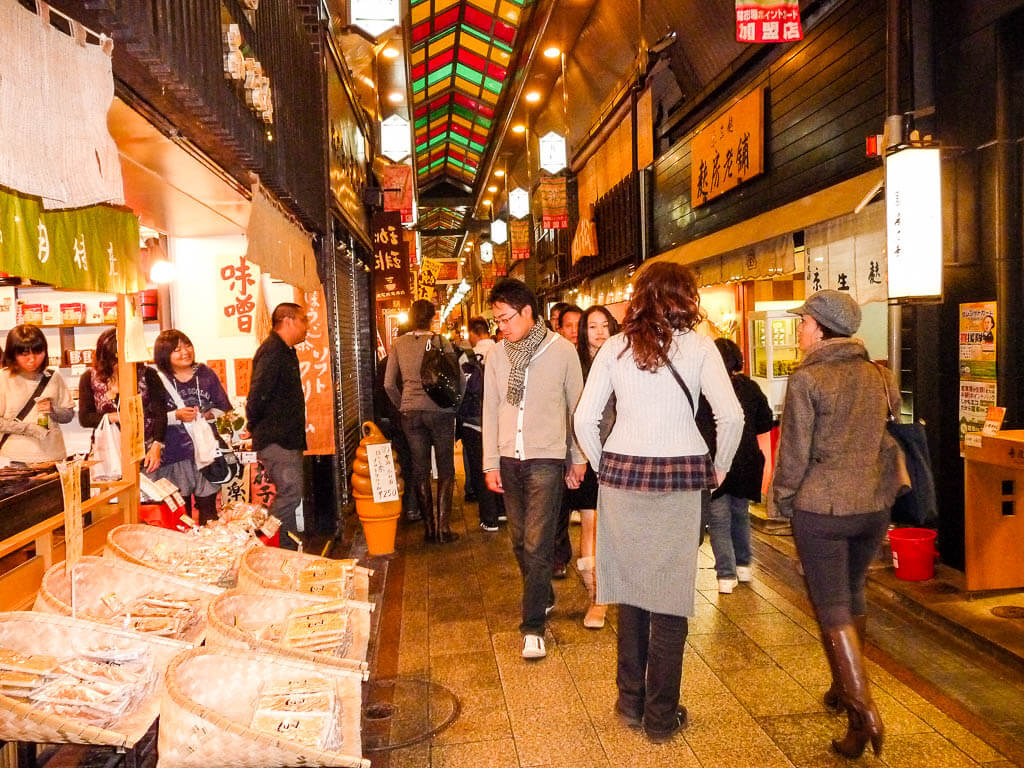  Рынок Нишики Киото 