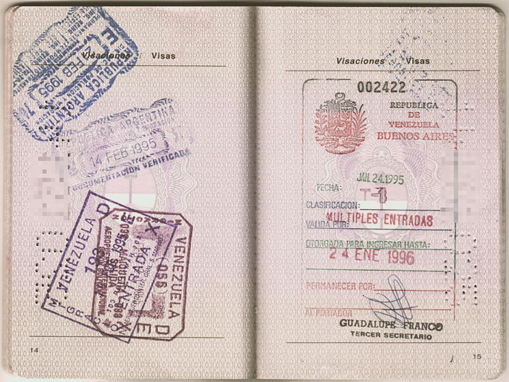  Подача заявления на визу 