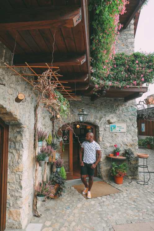  Красивое Лаго Ди Тенно, Каскате дель Вароне и завершение Виа Феррата на озере Гарда, Италия (16 ) 