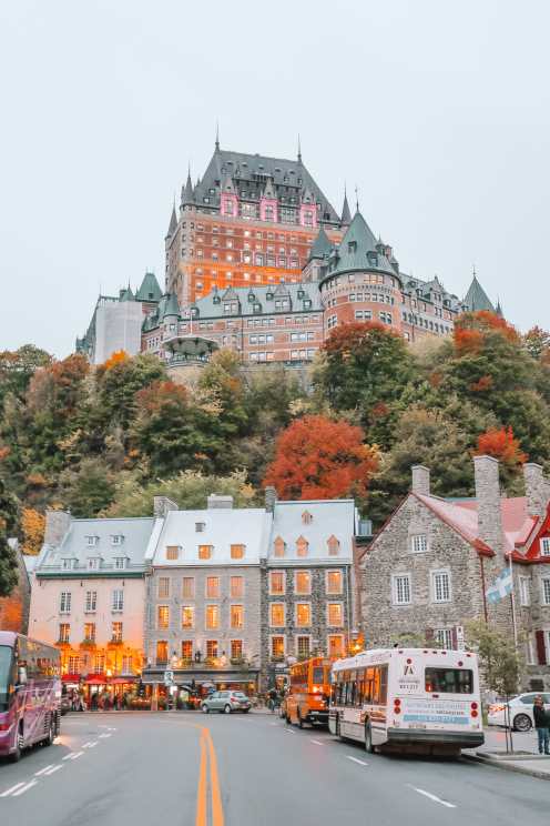  Абсолютно красивый французский город Квебек, Канада (43) 