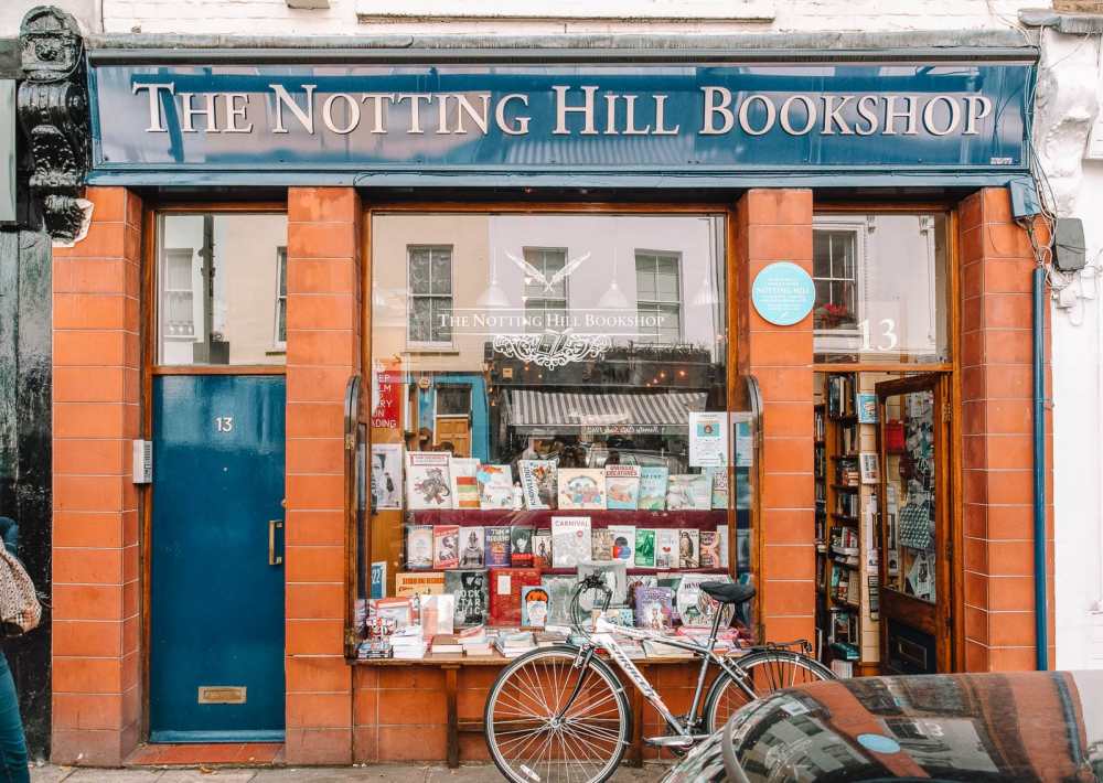  Знаменитый книжный магазин Notting Hill Film в Лондоне 