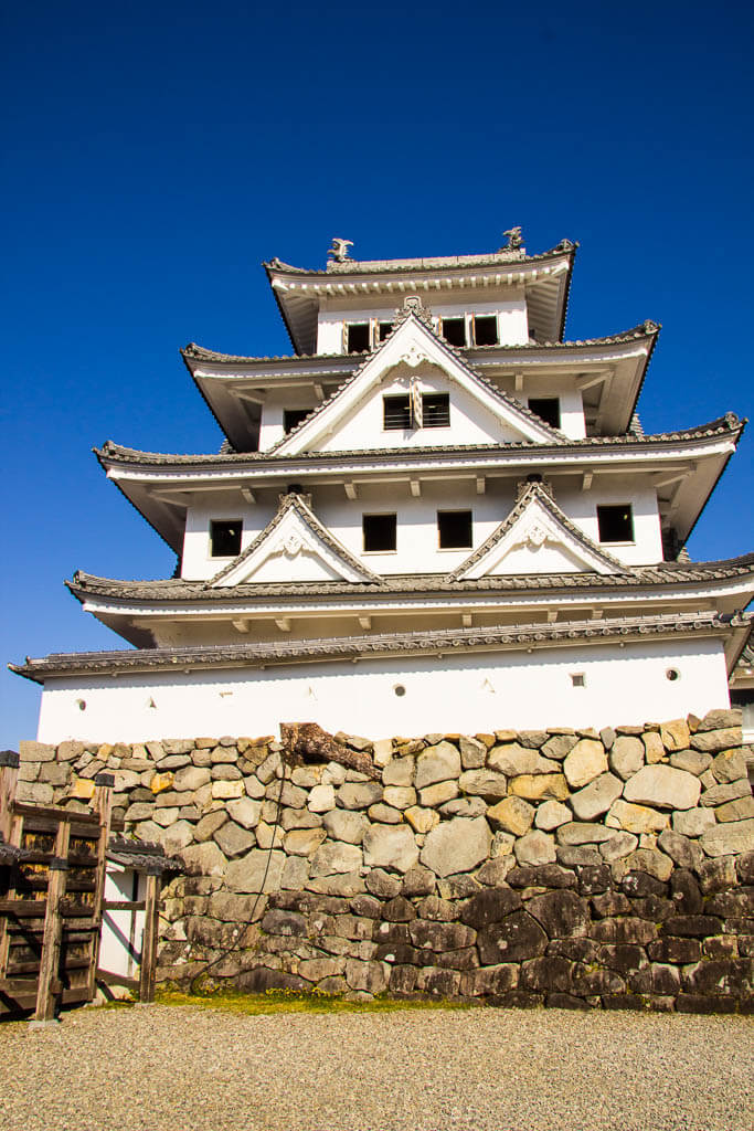  Замок Гудзё Хатиман, префектура Гифу, Япония 