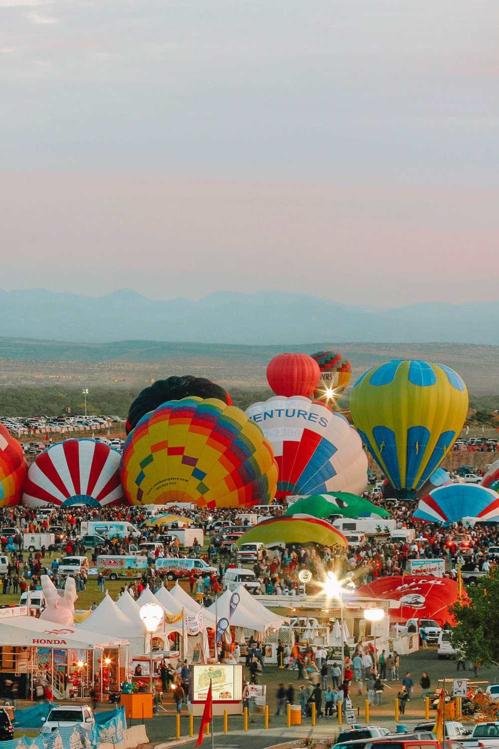  Фестиваль Ballon Fiesta в Альбукерке 