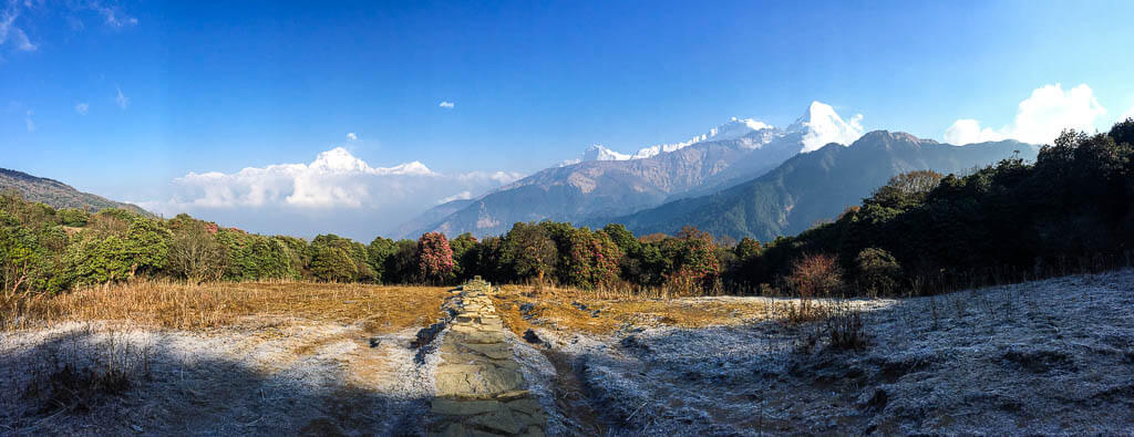  Виды с трассы Аннапурны, Непал 