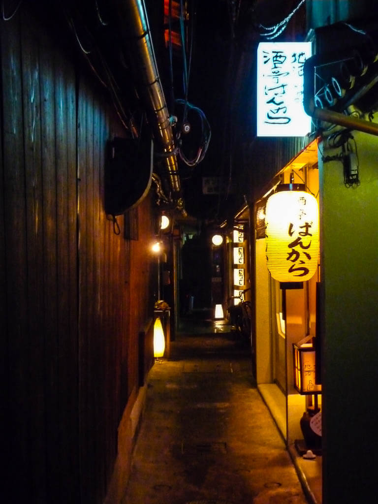  Уютные рестораны в районе Понотчо Гейша Киото 