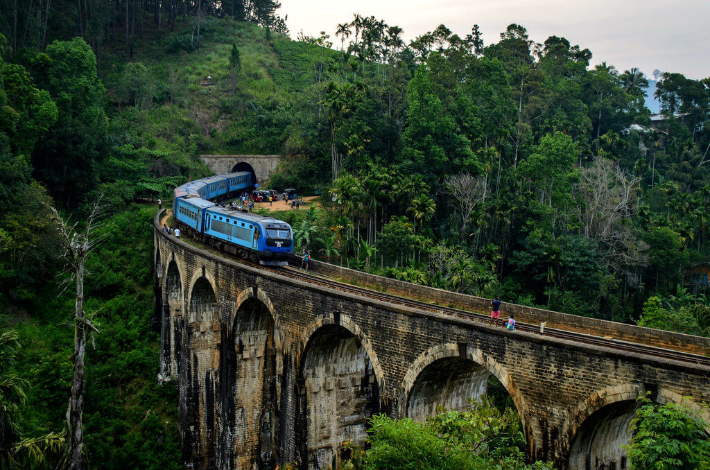  Девятиарочный мост Элла Шри-Ланка 