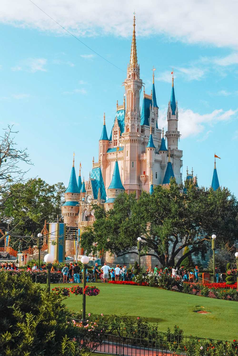  Лучшие тематические парки во Флориде Волшебное королевство Disney Cinderella Castle 