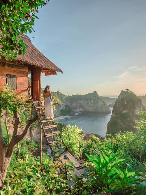  rumah pohon, nusa penida 