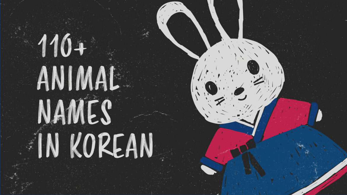 Все о корейских животных: 117 названий животных на корейском языке, которые вам нужно знать